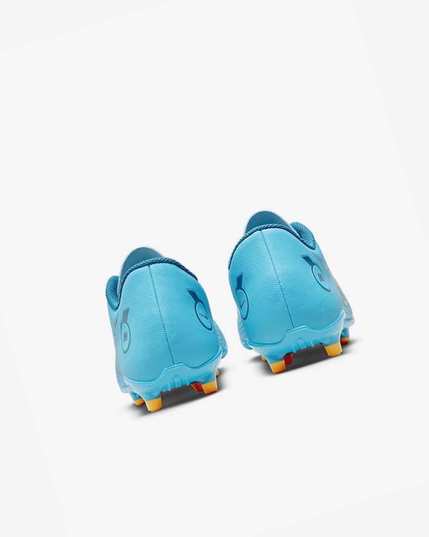 Blue / Orange Nike Mercurial Vapor 14 Club MG Men's Soccer Cleats | CA_2700