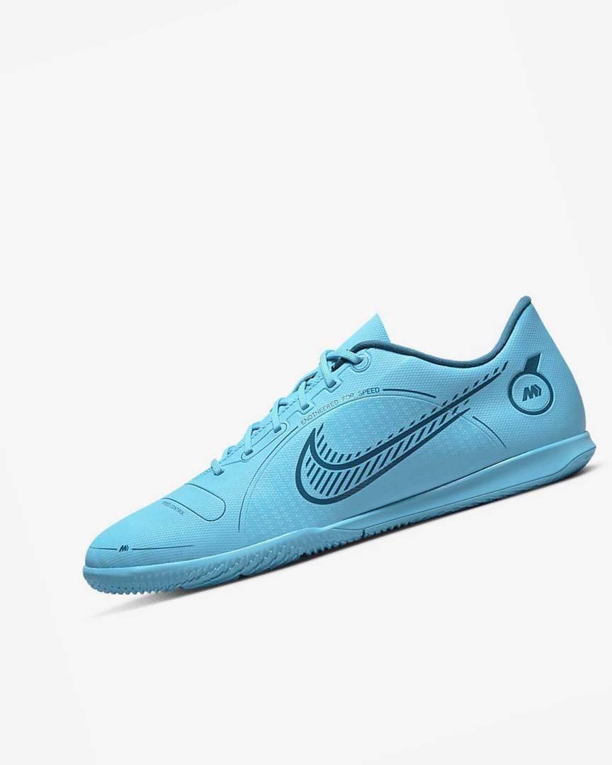 Blue / Orange Nike Mercurial Vapor 14 Club IC Men\'s Soccer Shoes | CA_5233