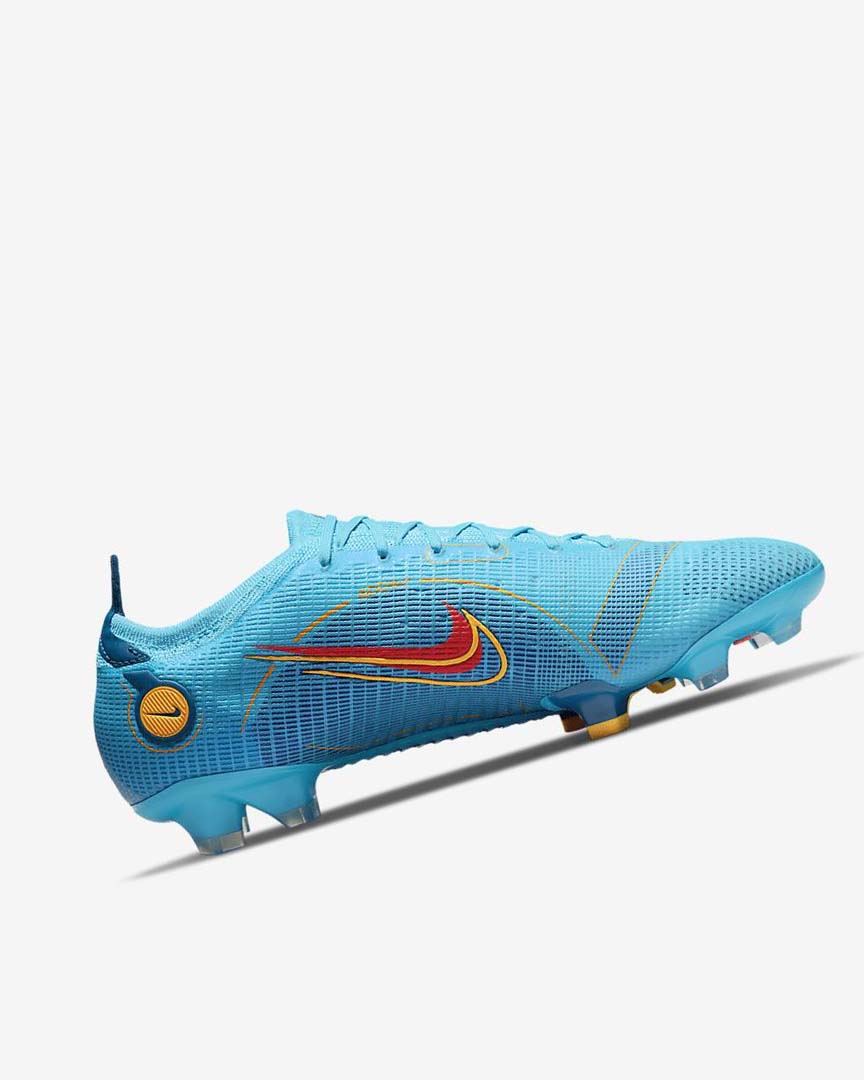 Blue / Orange Nike Mercurial Vapor 14 Elite FG Women's Soccer Cleats | CA_2210