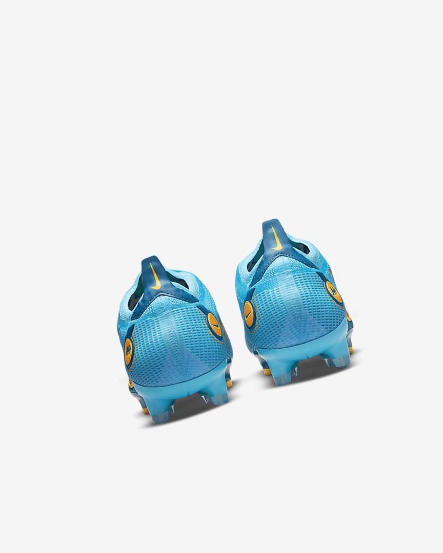 Blue / Orange Nike Mercurial Vapor 14 Elite FG Women's Soccer Cleats | CA_2210