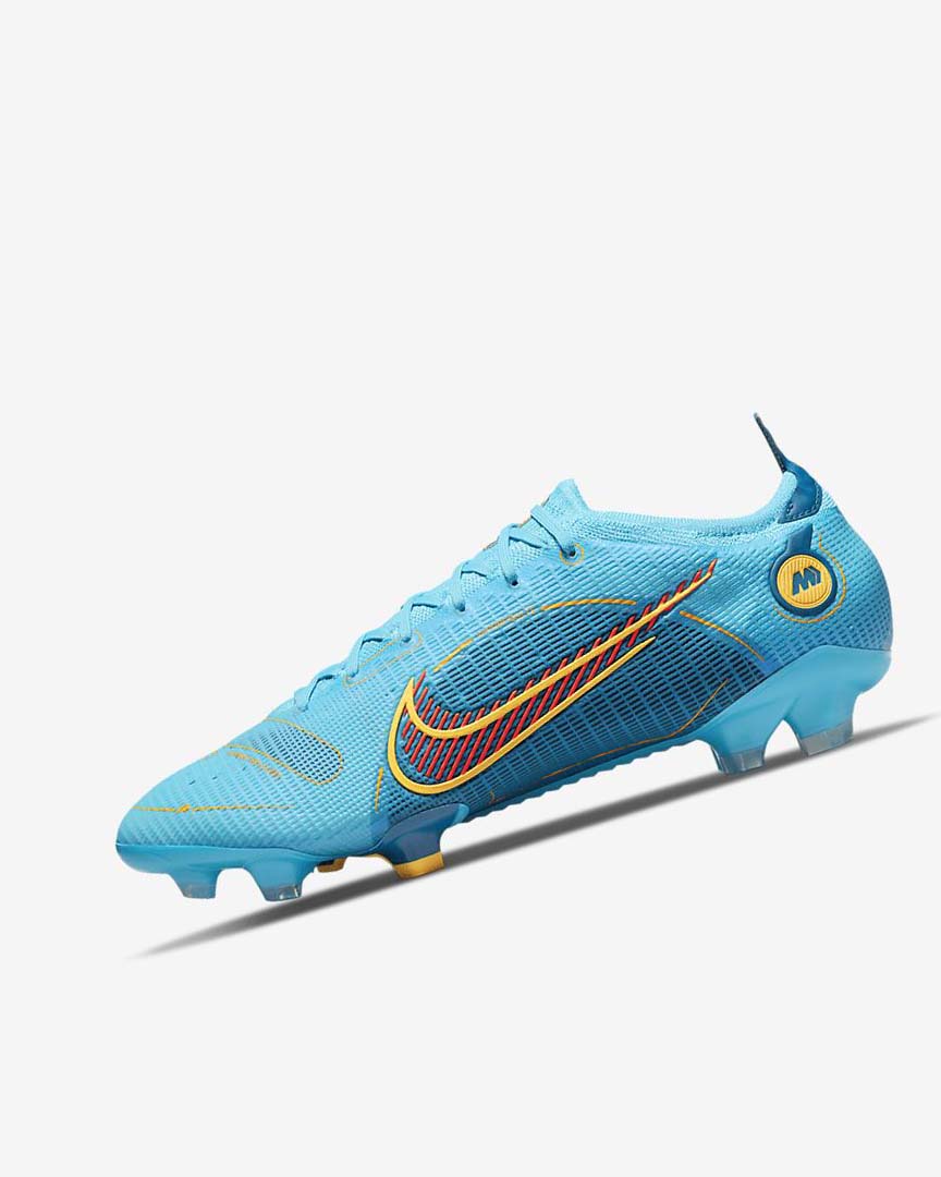 Blue / Orange Nike Mercurial Vapor 14 Elite FG Women\'s Soccer Cleats | CA_2210