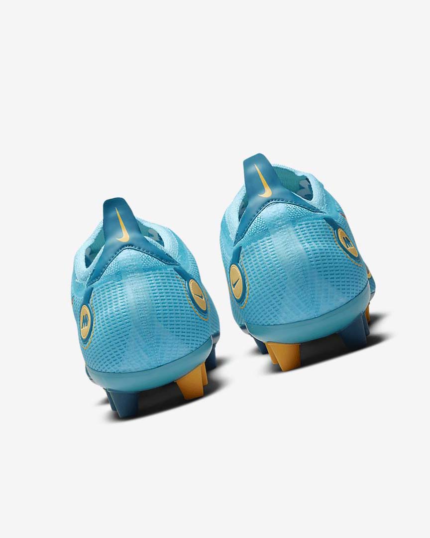 Blue / Orange Nike Mercurial Vapor 14 Elite AG Women's Soccer Cleats | CA_5352
