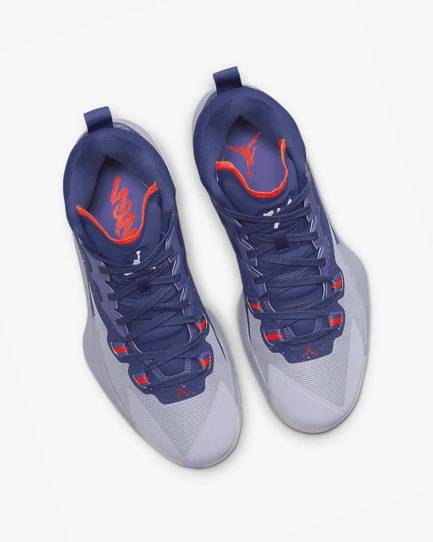 Blue / Purple / Red Nike Zion 1 'ZNA' Men's Basketball Shoes | CA_4797