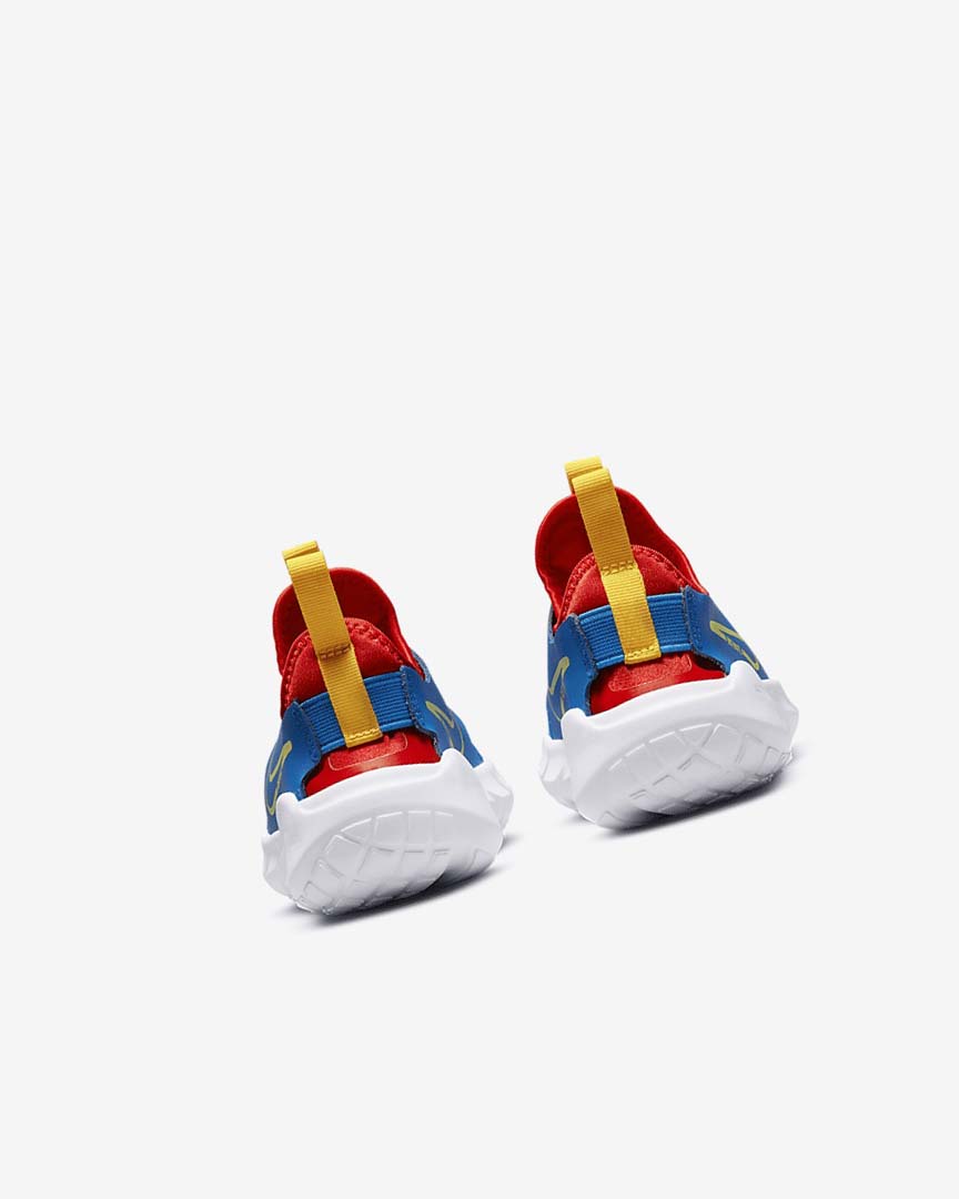 Blue / Red / Gold / Green Nike Flex Runner 2 Girls' Shoes | CA_2818