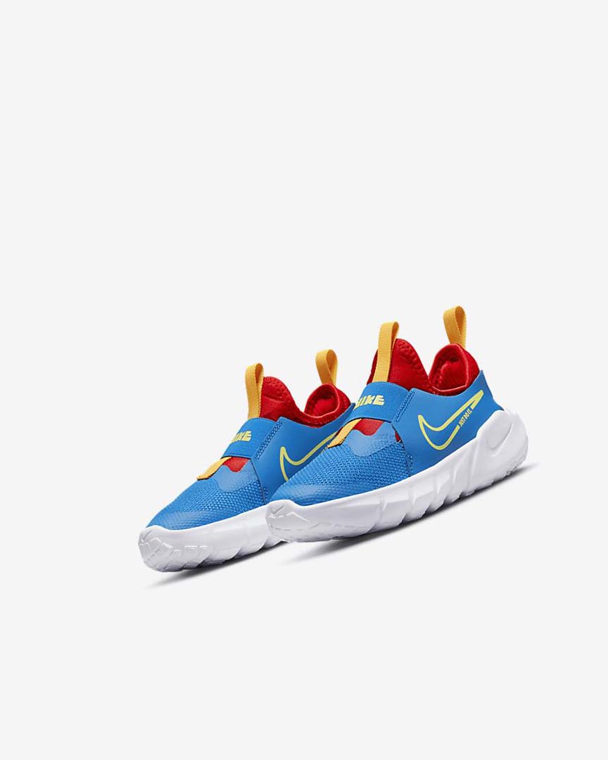 Blue / Red / Gold / Green Nike Flex Runner 2 Boys' Shoes | CA_4968