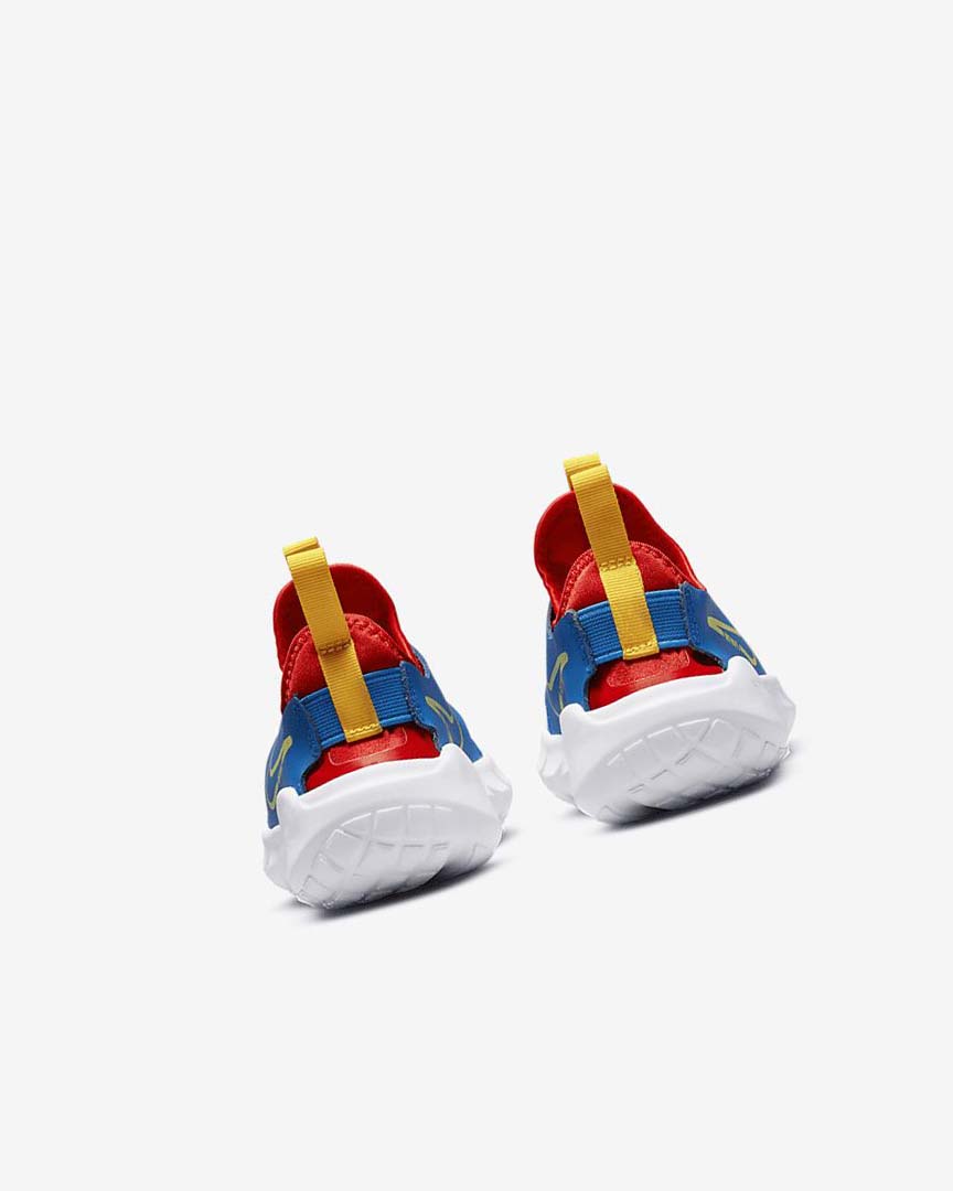 Blue / Red / Gold / Green Nike Flex Runner 2 Boys' Shoes | CA_4968