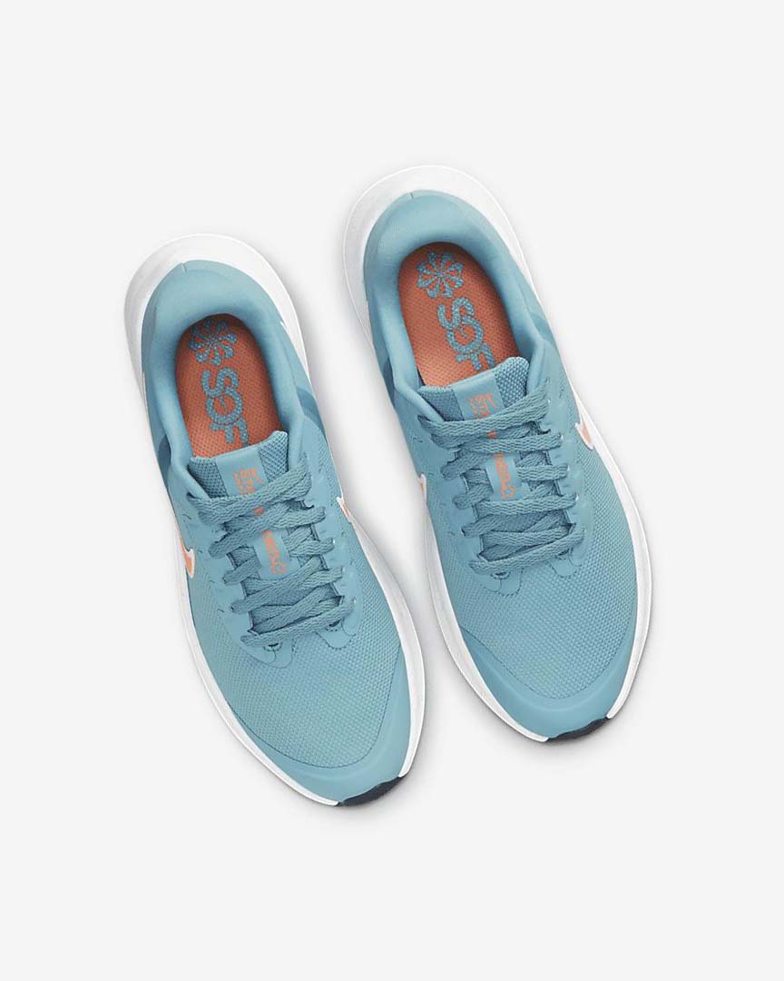 Blue / Red Nike Star Runner 3 Girls' Running Shoes | CA_4595