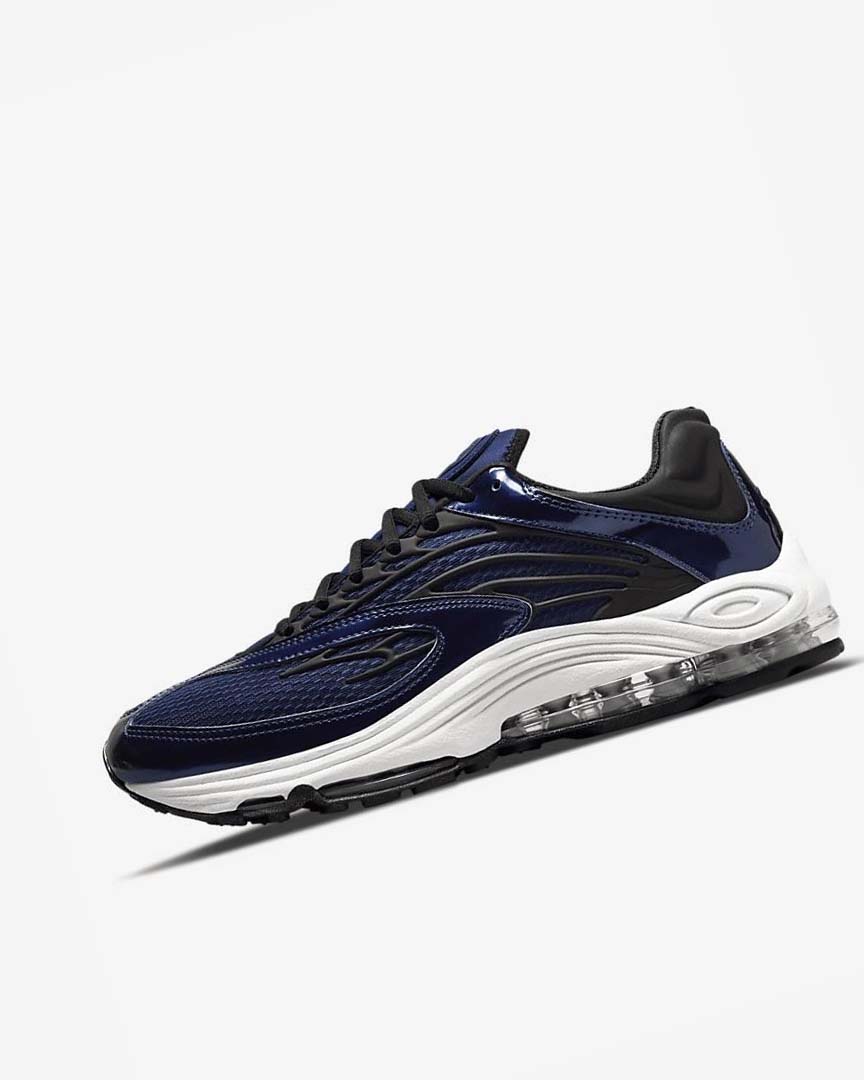 Blue / White / Black Nike Air Tuned Max Men\'s Sneakers | CA_2403