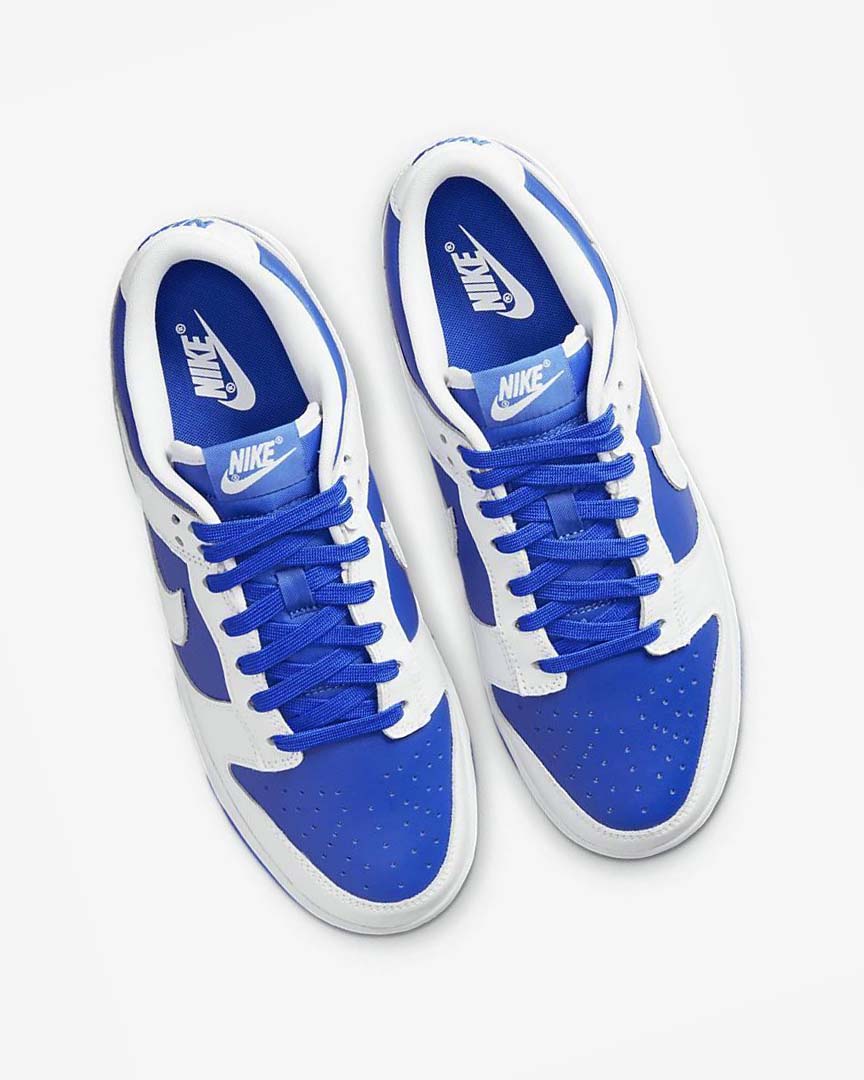 Blue / White / Blue Nike Dunk Low Retro Men's Sneakers | CA_5086