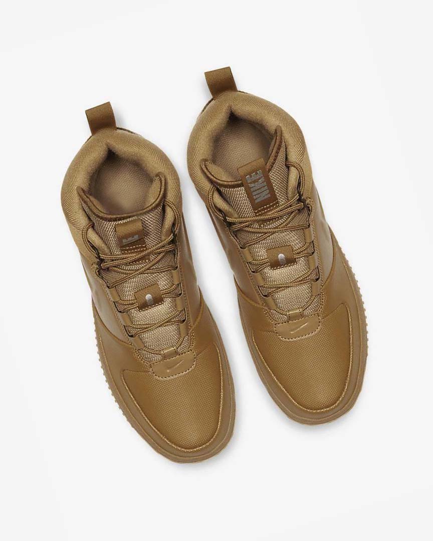 Brown / Black / Brown Nike Path Winter Men's Sneakers | CA_2621