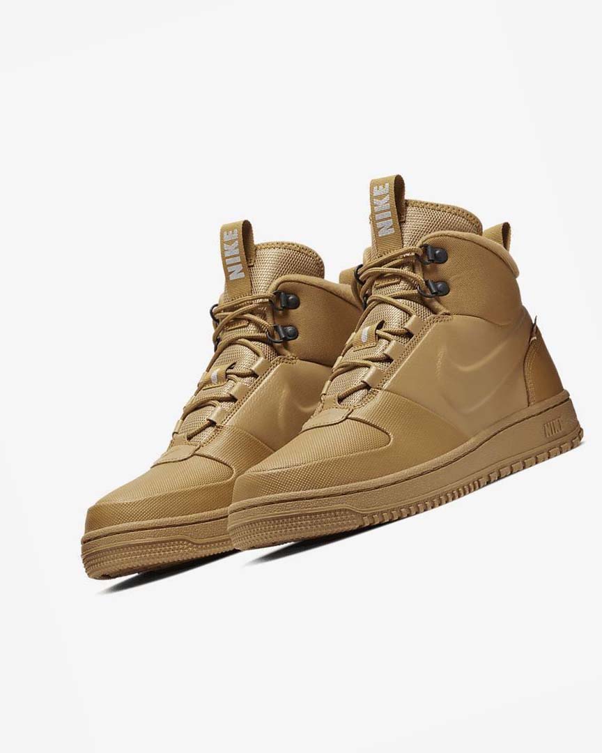 Brown / Black / Brown Nike Path Winter Men's Sneakers | CA_2621