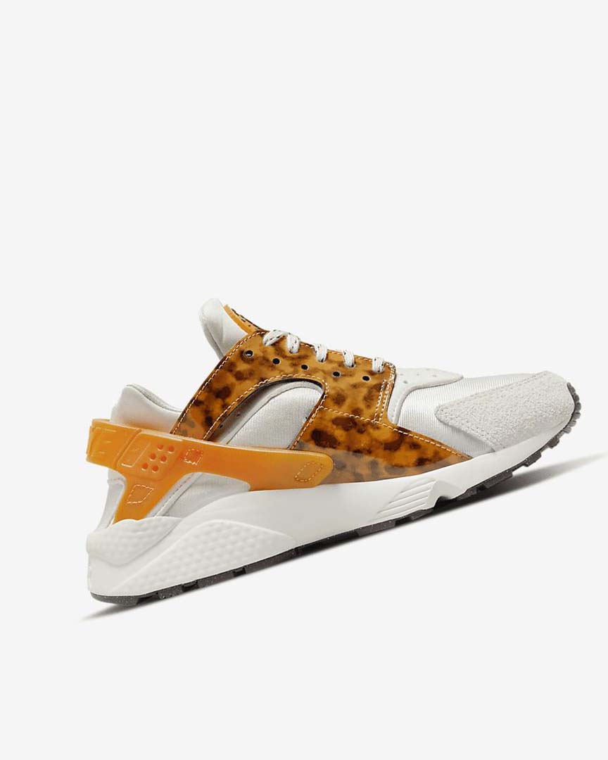 Brown / Light Beige / Deep Yellow Nike Air Huarache Women's Sneakers | CA_5584