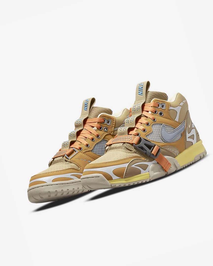 Brown / Light Nike Air Trainer 1 SP Men's Sneakers | CA_5128