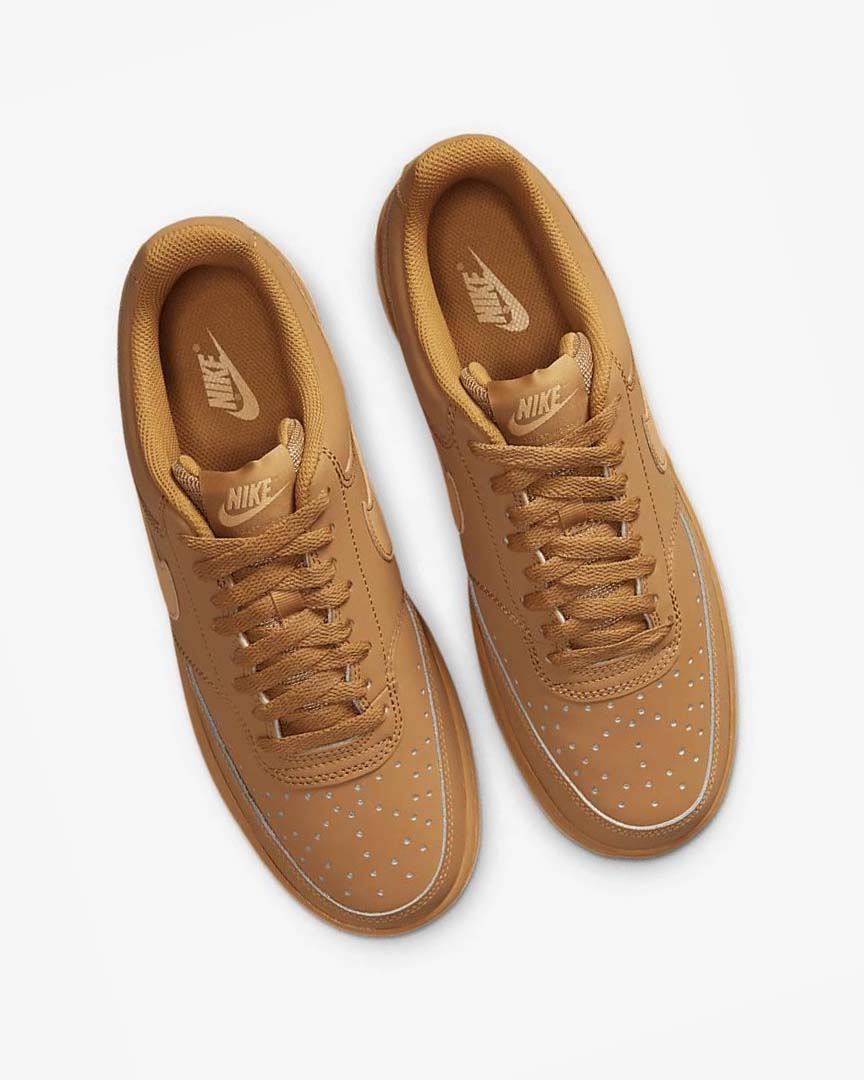 Brown Nike Court Vision Low Men's Sneakers | CA_5455
