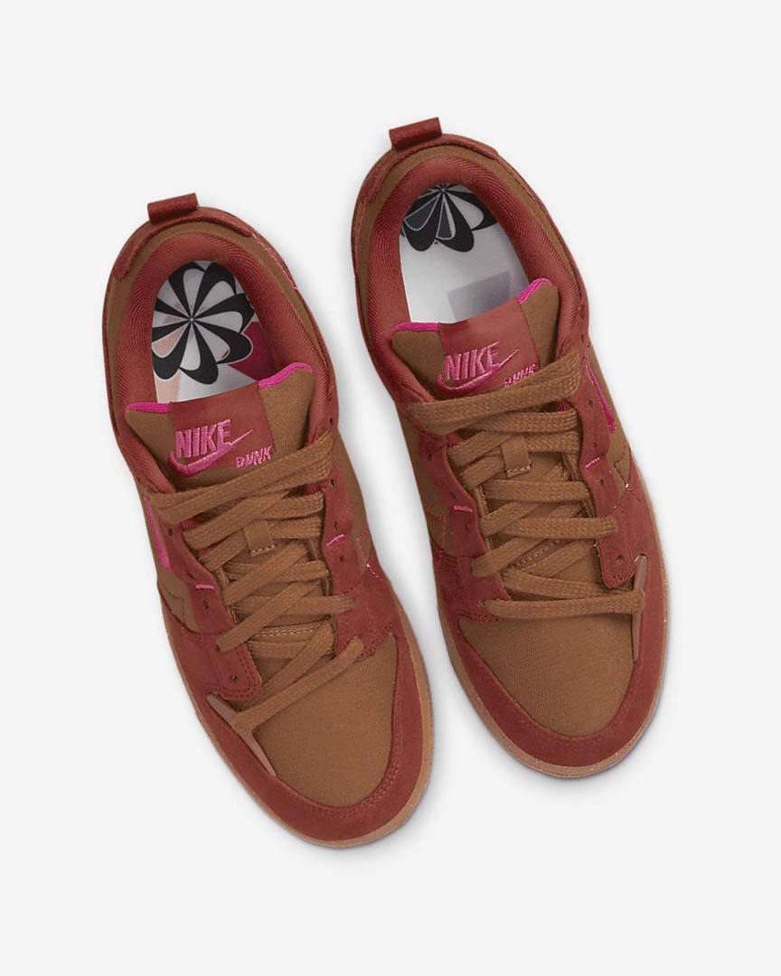 Brown / Orange / Red / Pink Nike Dunk Low Disrupt 2 Women's Sneakers | CA_2273
