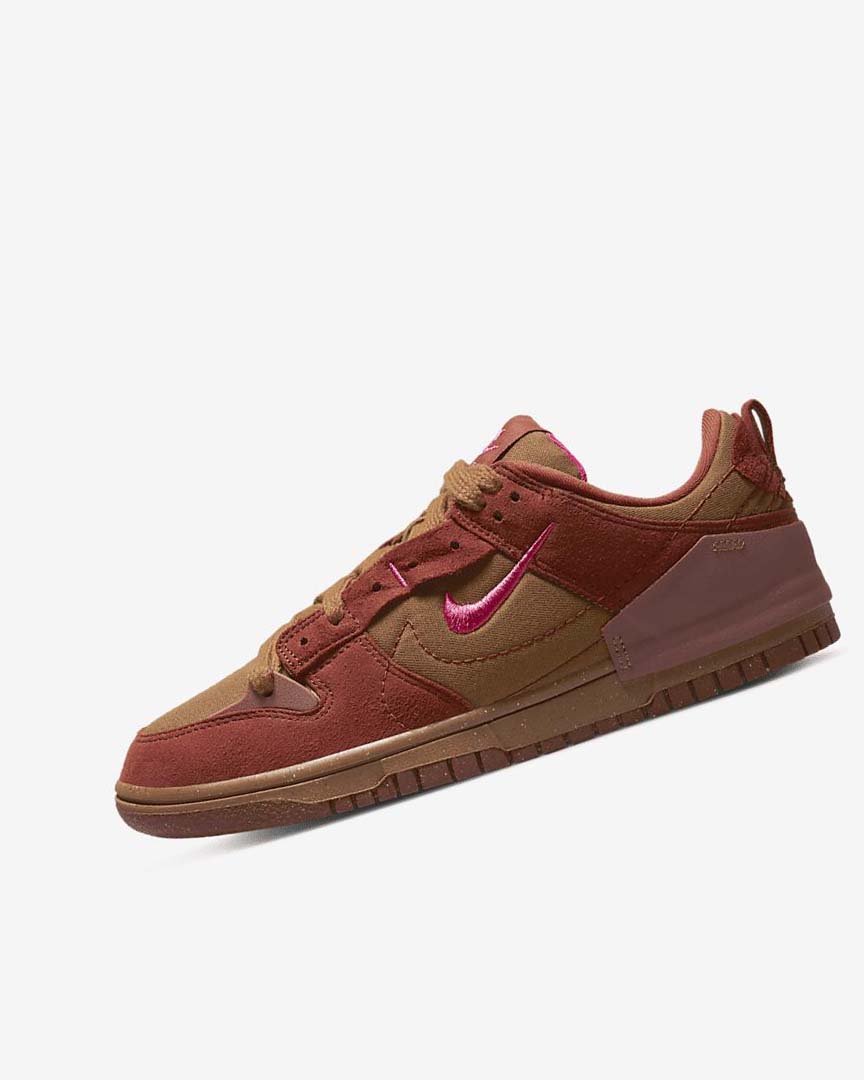 Brown / Orange / Red / Pink Nike Dunk Low Disrupt 2 Women\'s Sneakers | CA_2273