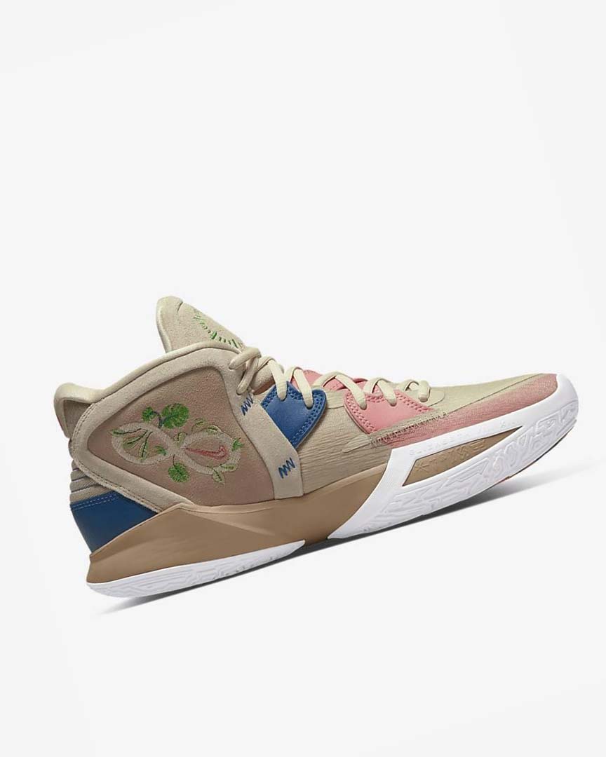 Brown / White Nike Kyrie Infinity Men's Basketball Shoes | CA_2828