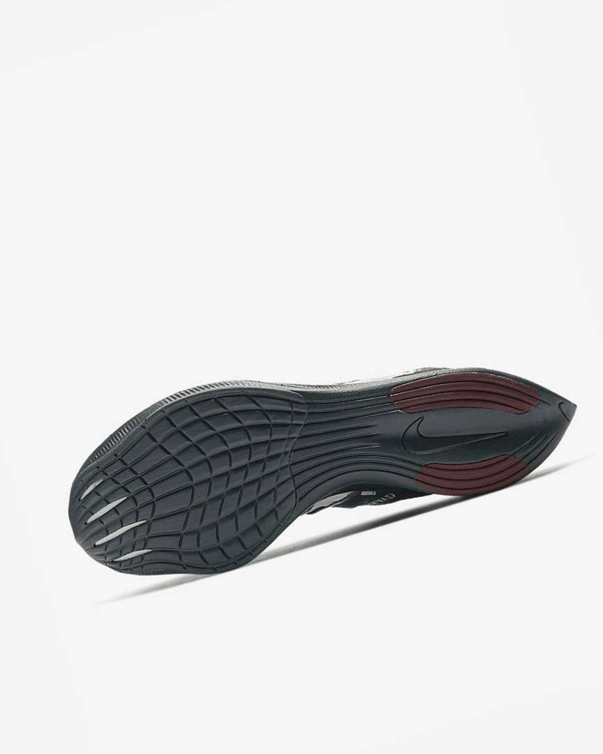 Burgundy / Green Nike ZoomX Vaporfly Next% x Gyakusou Men's Running Shoes | CA_2453