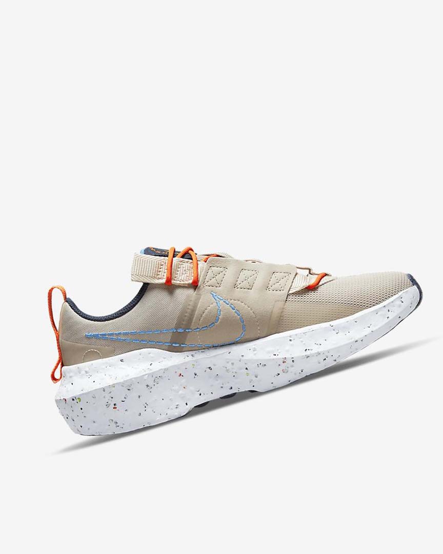 Cream / White / Light Blue Nike Crater Impact Women's Sneakers | CA_3075