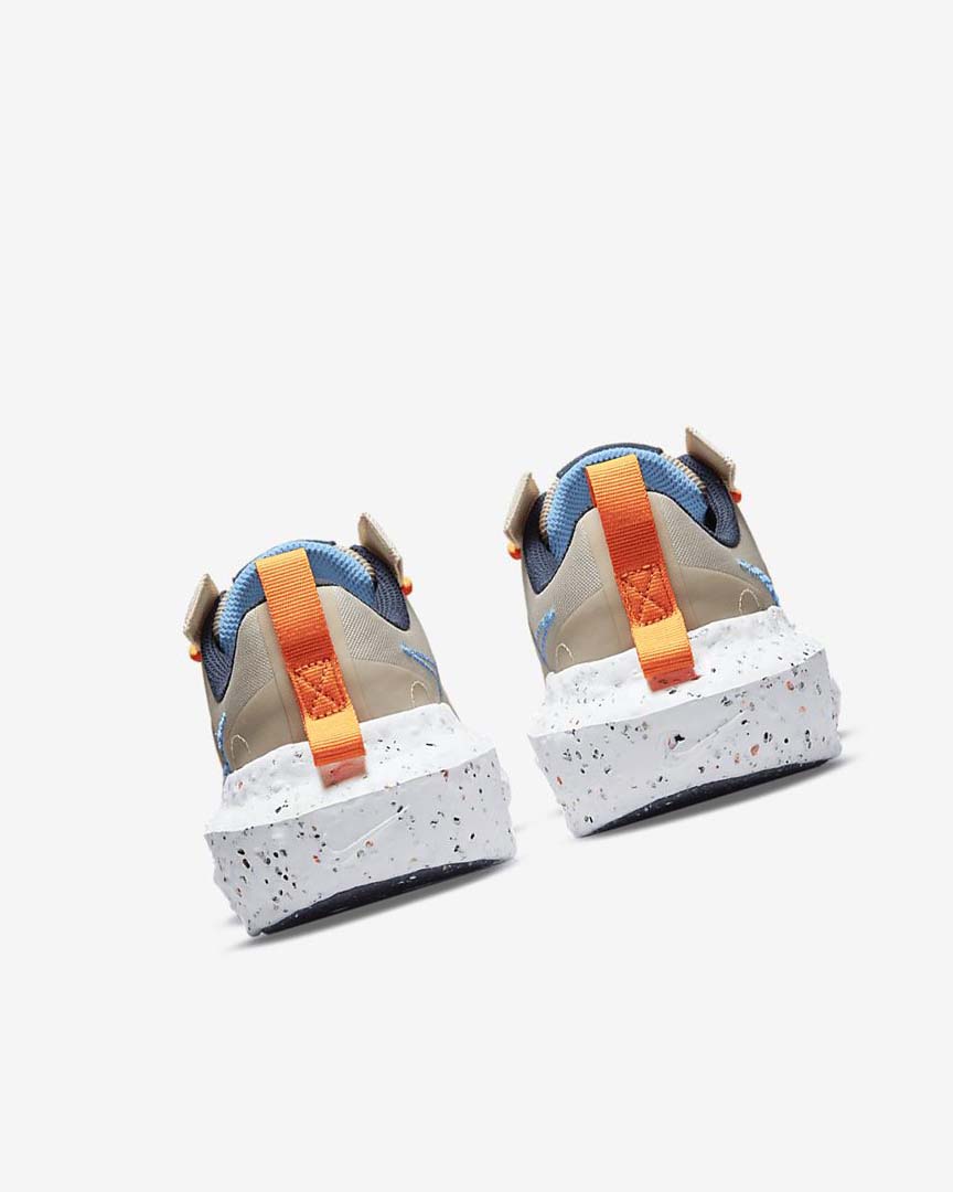 Cream / White / Light Blue Nike Crater Impact Women's Sneakers | CA_3075