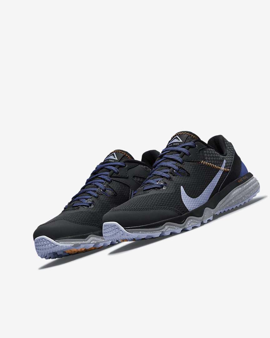Dark Grey / Black / Light Nike Juniper Trail Women's Trail Running Shoes | CA_2274
