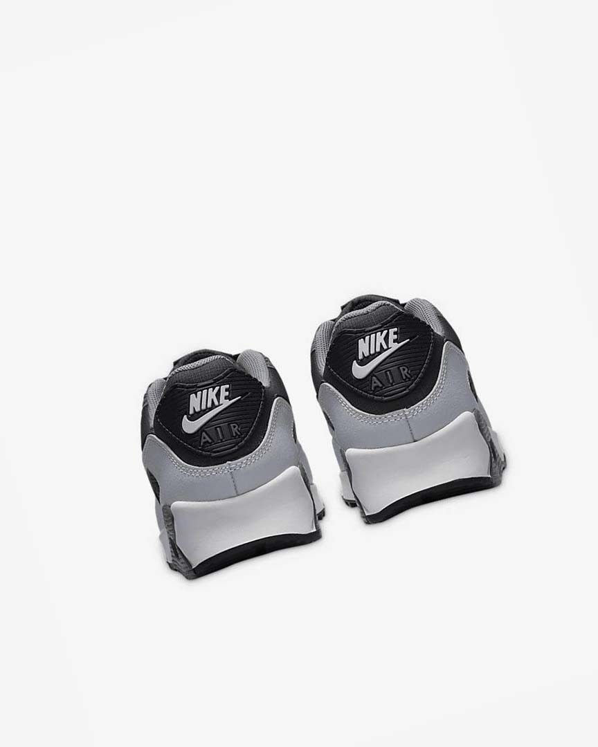 Dark Grey / Dark Grey / Grey / Black Nike Air Max 90 Men's Casual Shoes | CA_4786