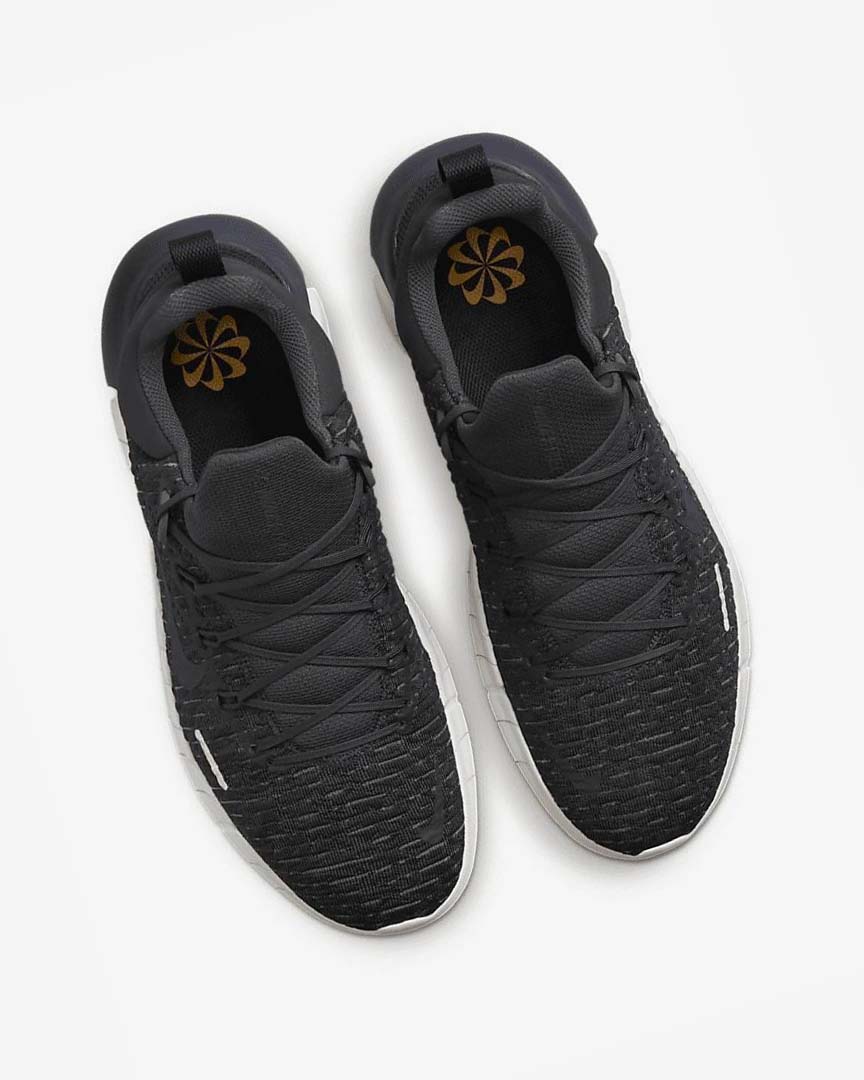 Dark Grey / Grey / Blue Nike Free Run 5.0 Men's Running Shoes | CA_3196