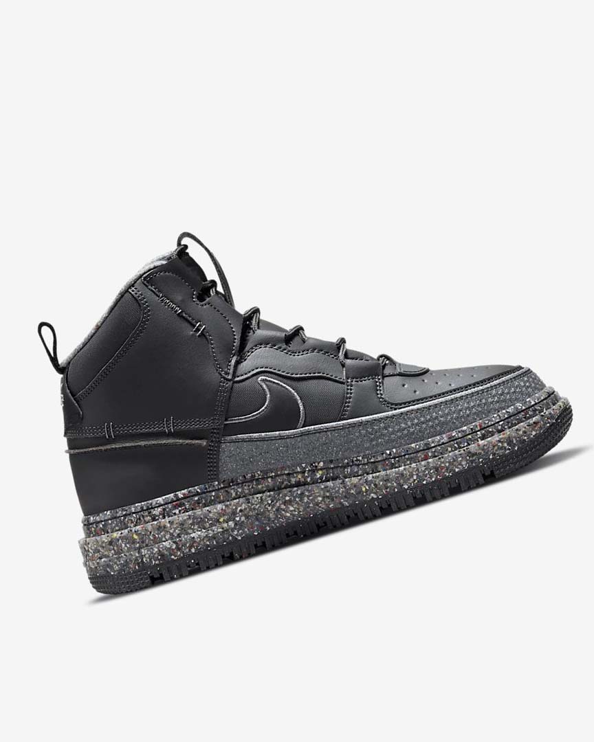 Dark Grey / Grey / Dark Grey / Black Nike Air Force 1 Men's Boots | CA_2811