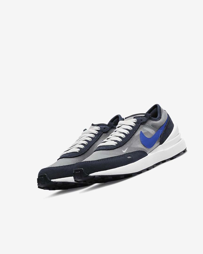 Dark Obsidian / Black / Royal Nike Waffle One Boys' Sneakers | CA_2381