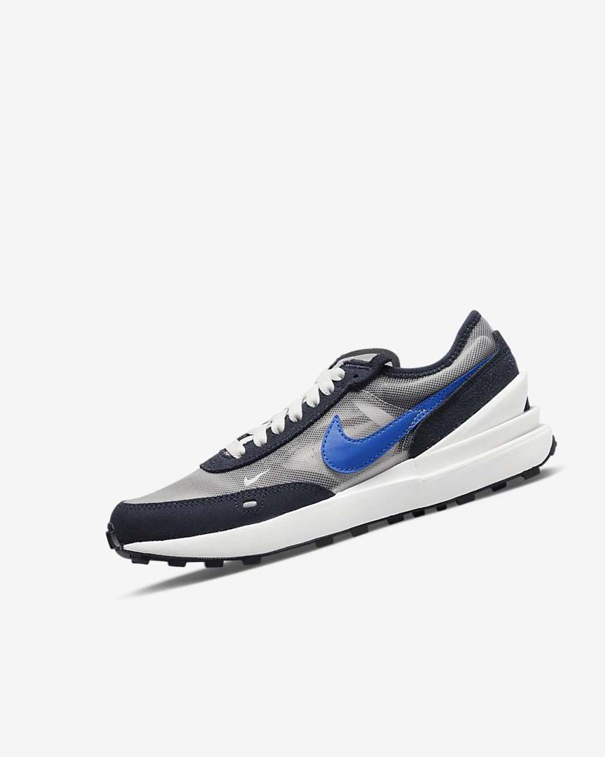 Dark Obsidian / Black / Royal Nike Waffle One Boys\' Sneakers | CA_2381