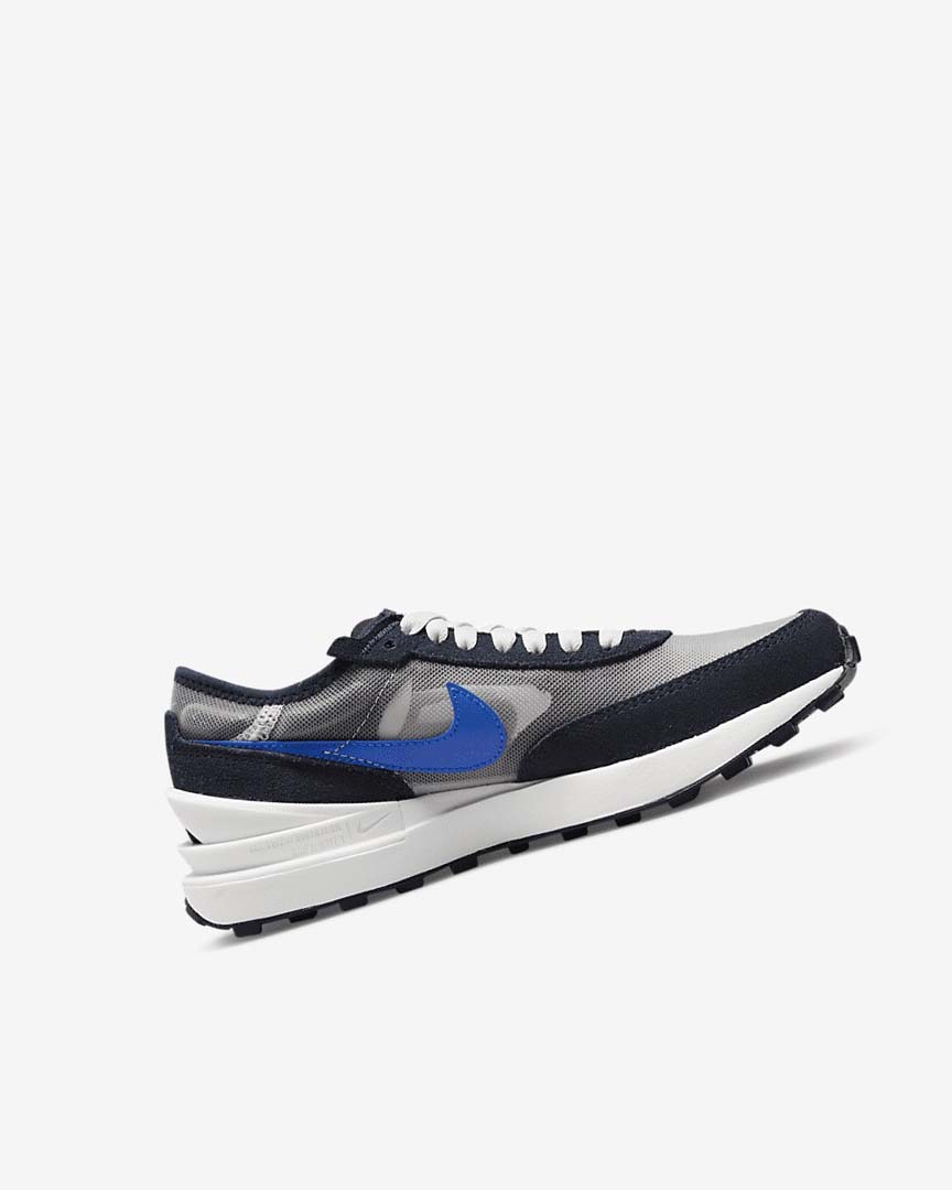 Dark Obsidian / Black / Royal Nike Waffle One Girls' Sneakers | CA_2492