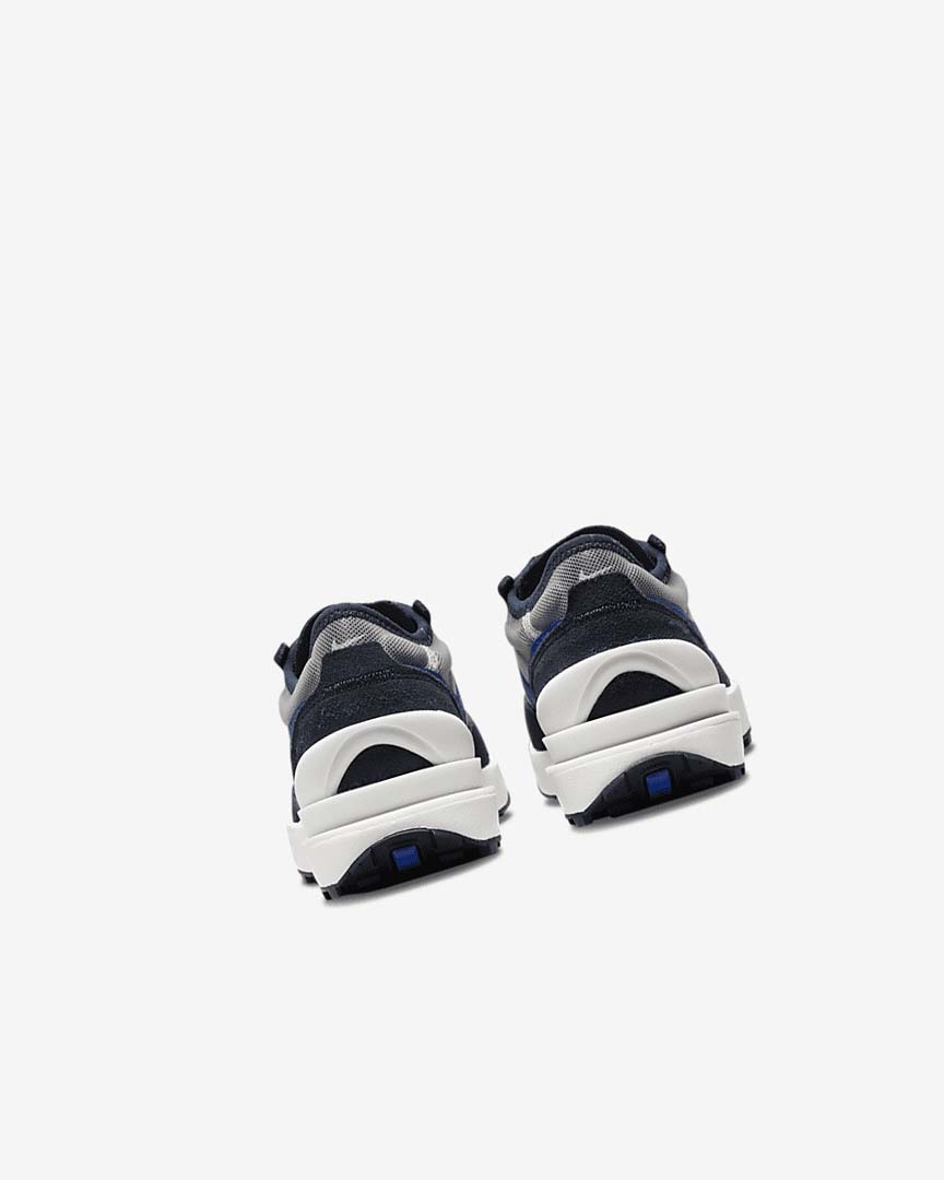Dark Obsidian / Black / Royal Nike Waffle One Girls' Sneakers | CA_2492