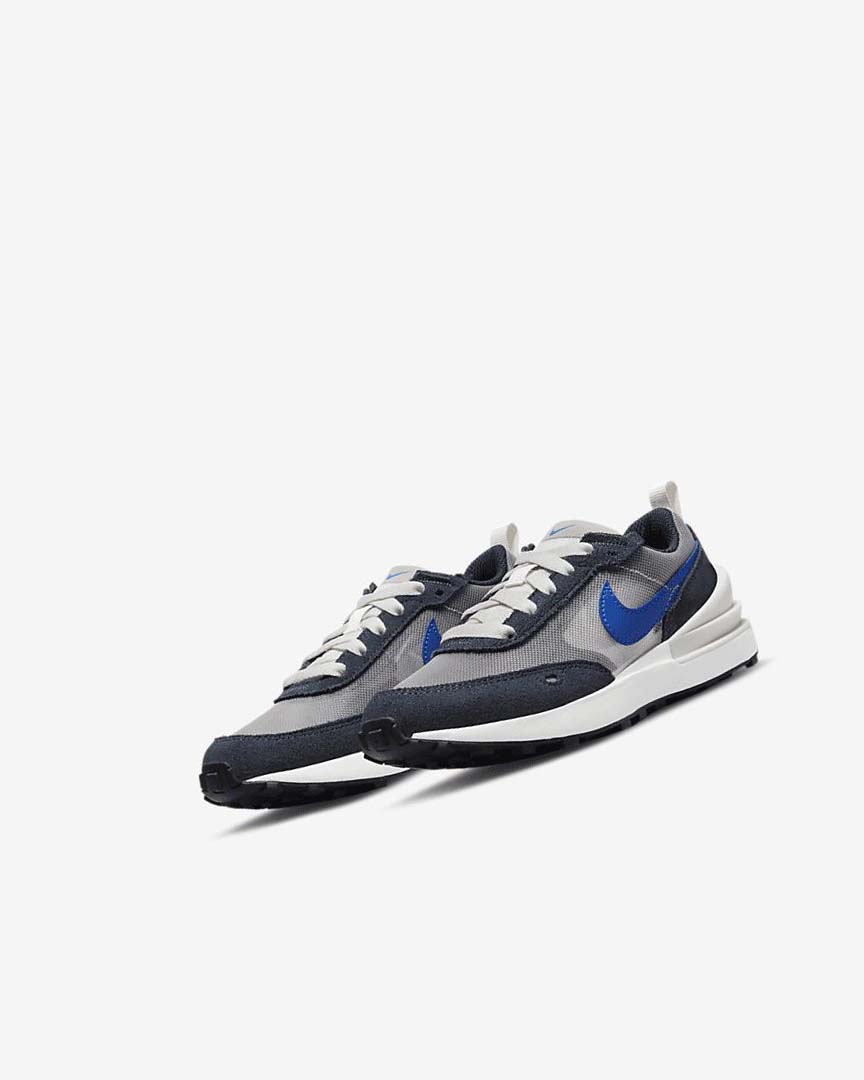 Dark Obsidian / Black / Royal Nike Waffle One Boys' Sneakers | CA_2705