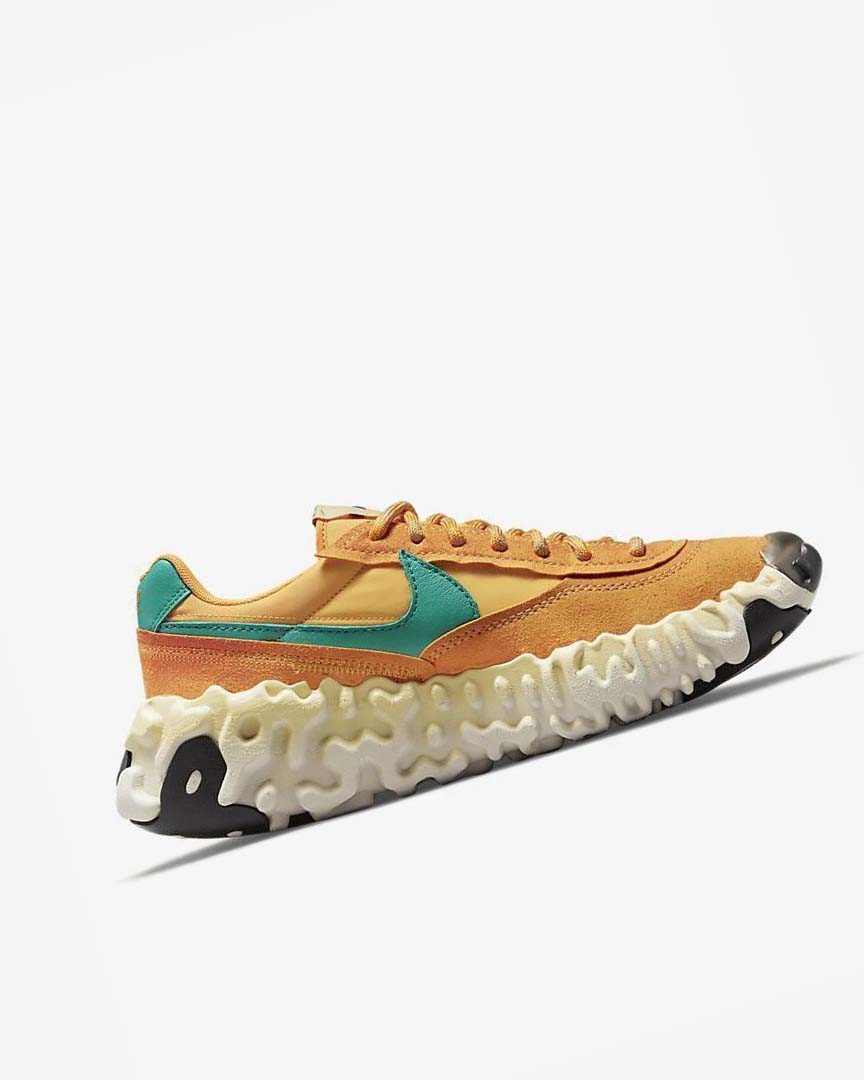 Gold / Gold / Green Nike OverBreak SP Men's Sneakers | CA_2599
