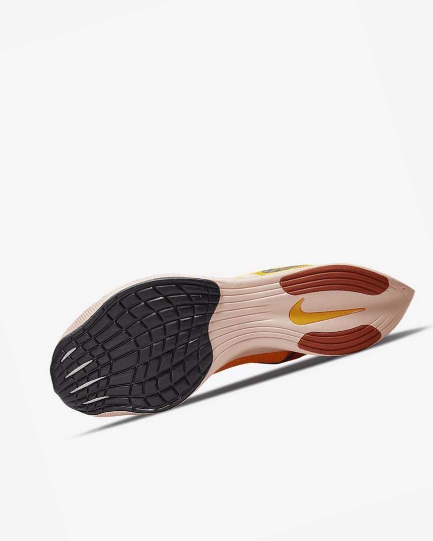Gold / Orange / Black Nike ZoomX Vaporfly NEXT% 2 Ekiden Men's Running Shoes | CA_4681