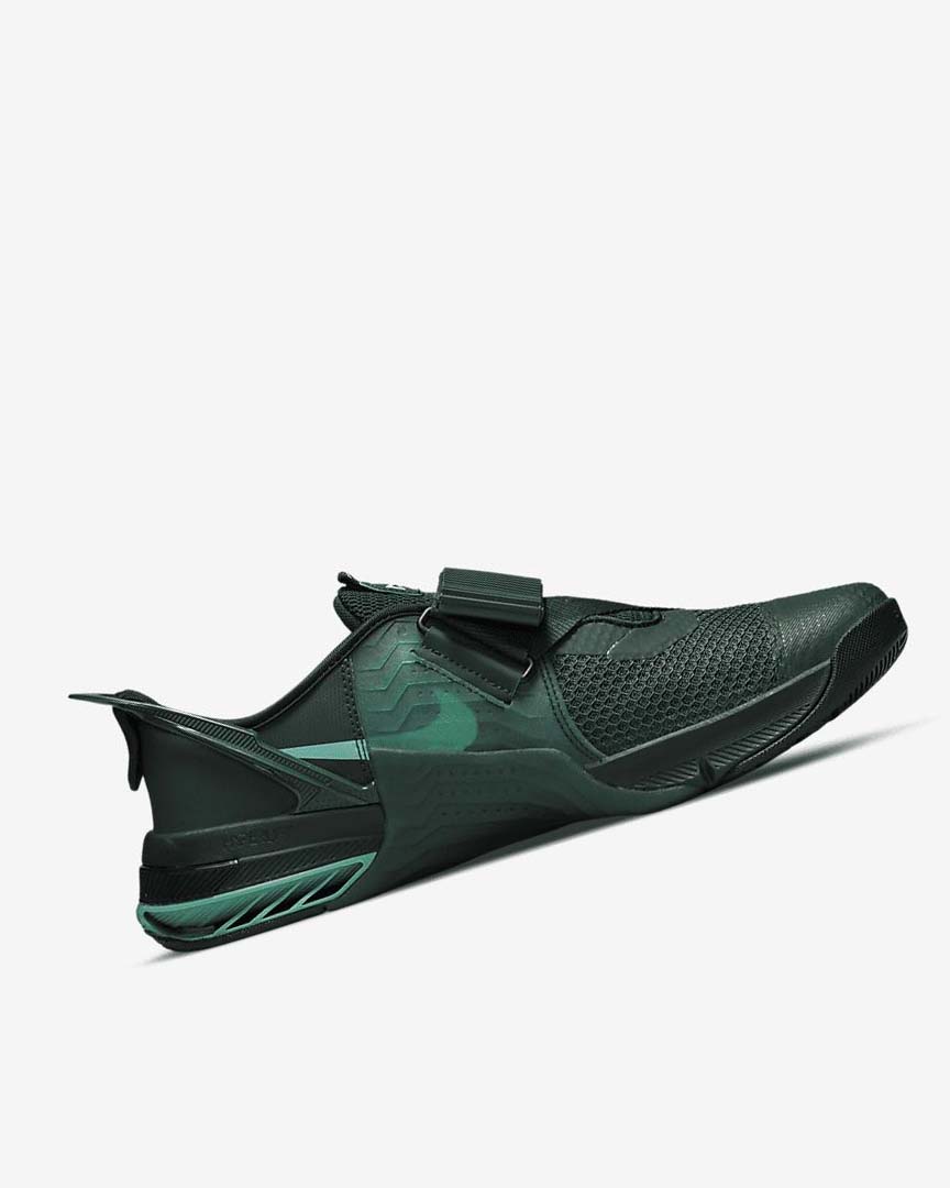 Green / Black / Turquoise / Multicolor Nike Metcon 7 FlyEase Women's Training Shoes | CA_3057