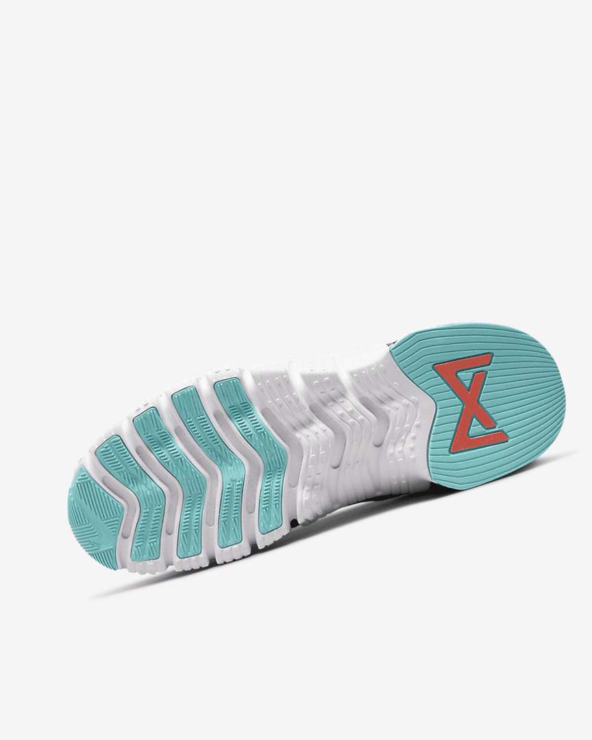 Green / Black / White Nike Free Metcon 4 Women's Training Shoes | CA_4993