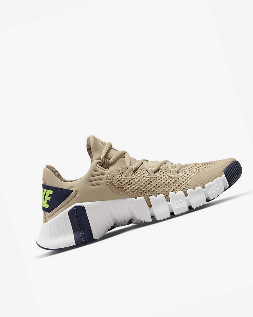 Green / Blue Nike Free Metcon 4 Men's Training Shoes | CA_3170