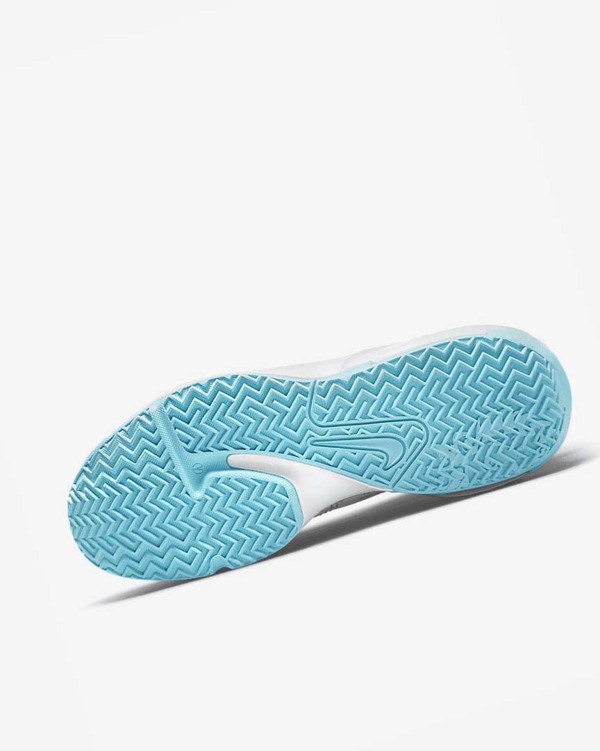 Green / Blue Nike LeBron Witness 6 Men's Basketball Shoes | CA_2686