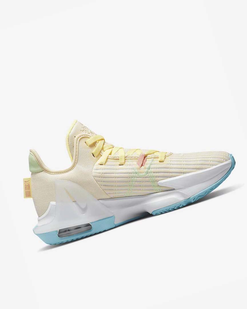 Green / Blue Nike LeBron Witness 6 Men's Basketball Shoes | CA_2686