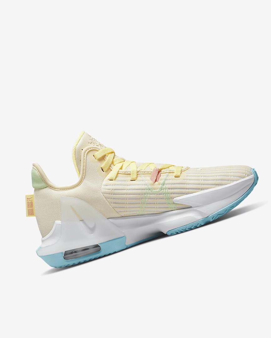 Green / Blue Nike LeBron Witness 6 Women's Basketball Shoes | CA_4842