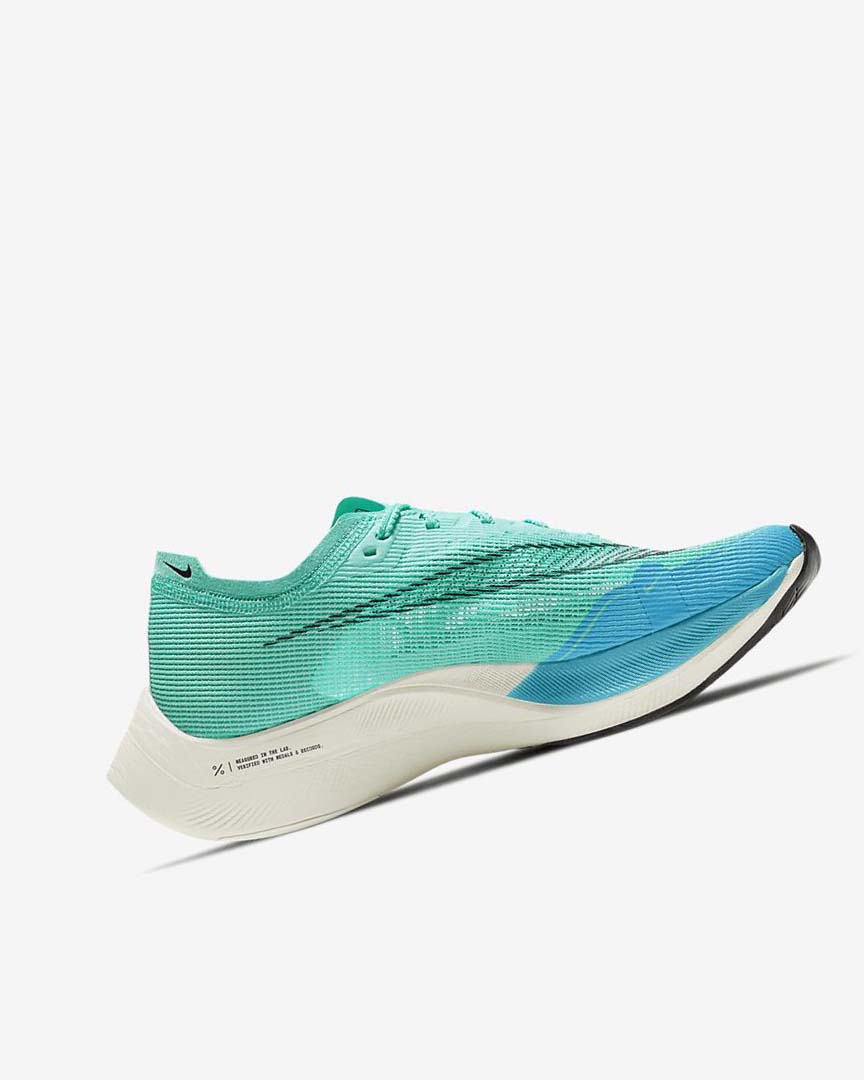 Green / Blue / White / Black Nike ZoomX Vaporfly Next% 2 Women's Running Shoes | CA_2265