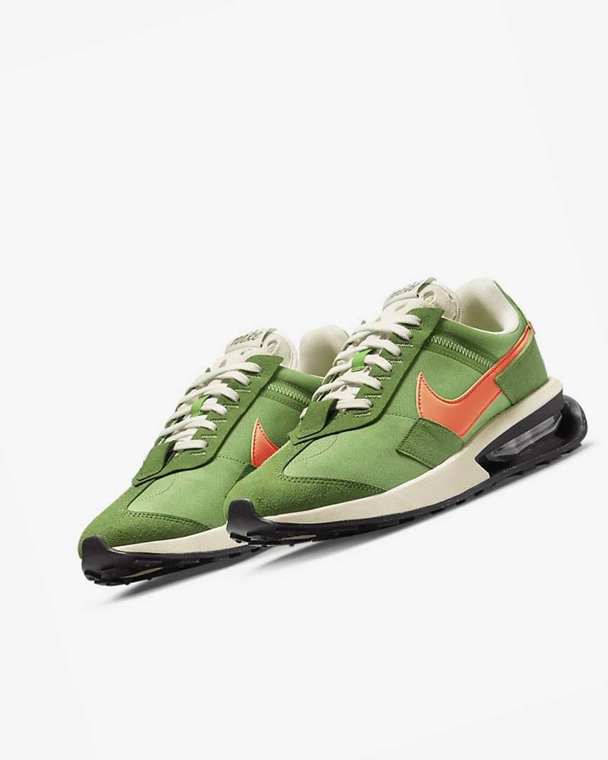 Green / Orange Nike Air Max Pre-Day LX Men's Sneakers | CA_4964