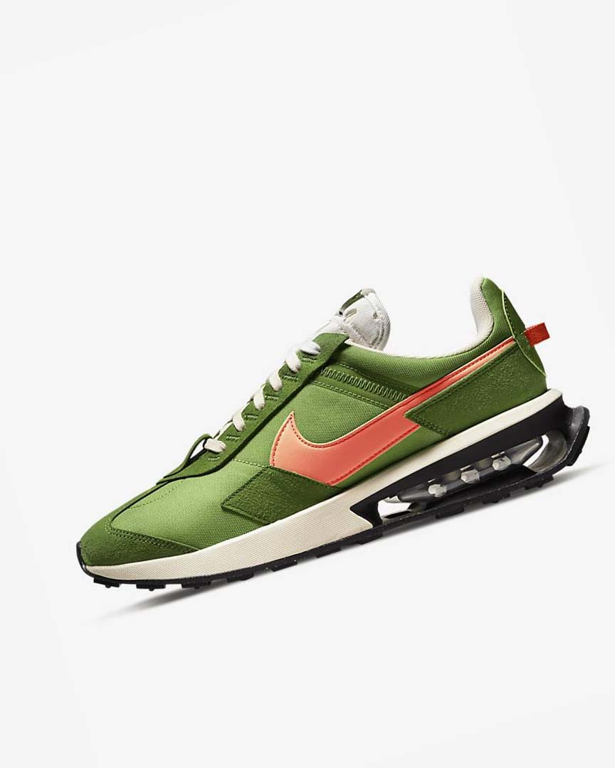 Green / Orange Nike Air Max Pre-Day LX Men\'s Sneakers | CA_4964