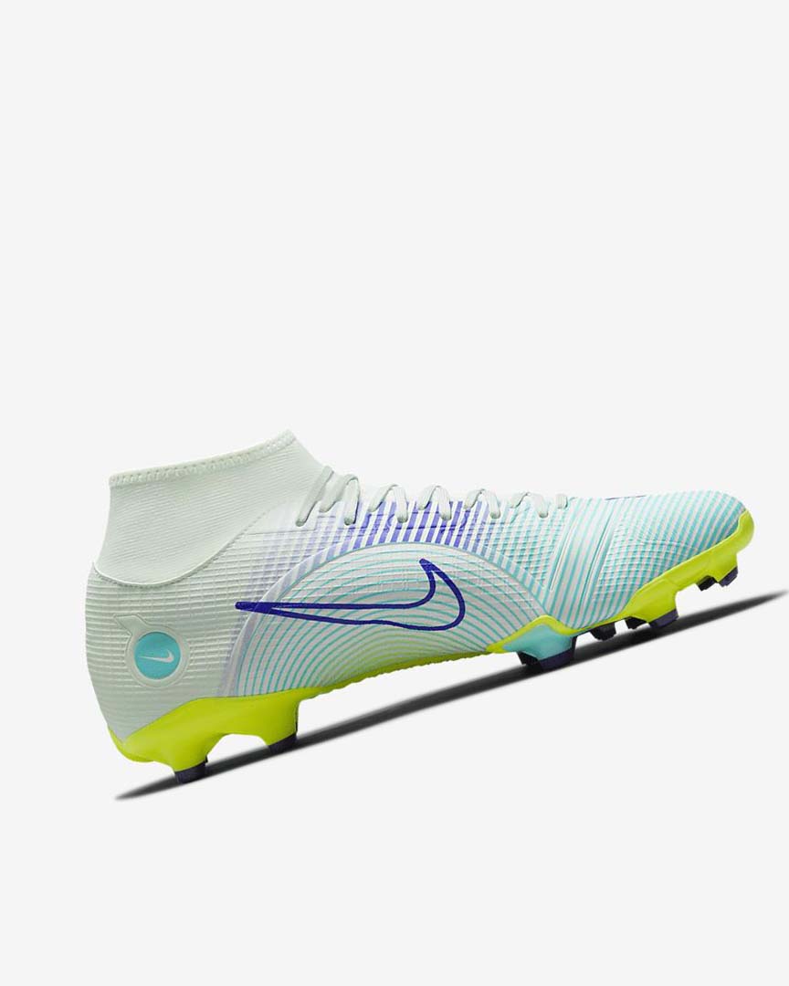 Green / Purple / Green Nike Mercurial Dream Speed Superfly 8 Academy MG Women's Soccer Cleats | CA_2358