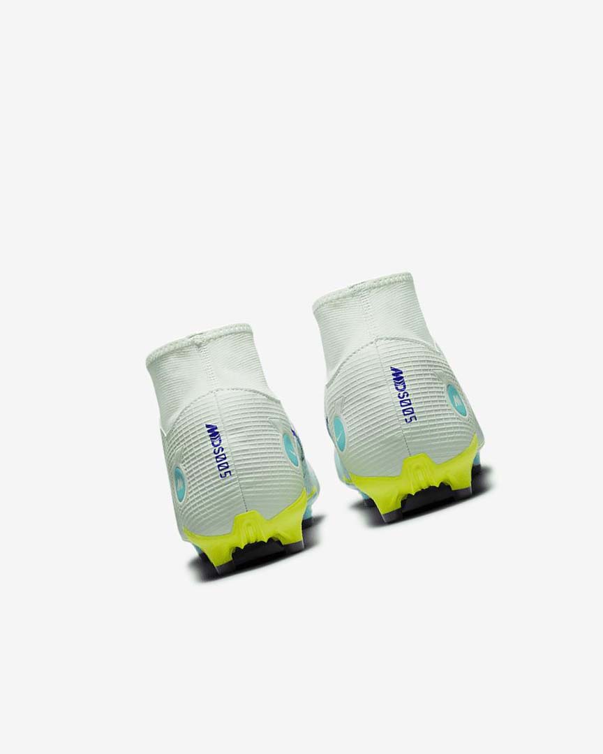 Green / Purple / Green Nike Mercurial Dream Speed Superfly 8 Academy MG Women's Soccer Cleats | CA_2358