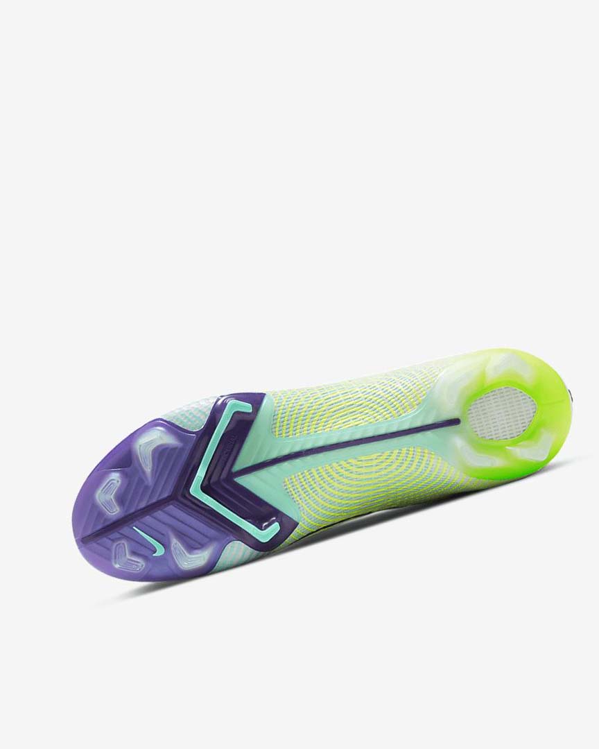 Green / Purple / Green Nike Mercurial Dream Speed Superfly 8 Elite FG Women's Soccer Cleats | CA_3048