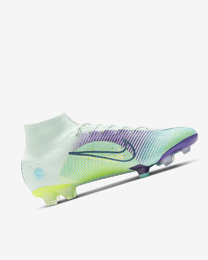Green / Purple / Green Nike Mercurial Dream Speed Superfly 8 Elite FG Women's Soccer Cleats | CA_3048