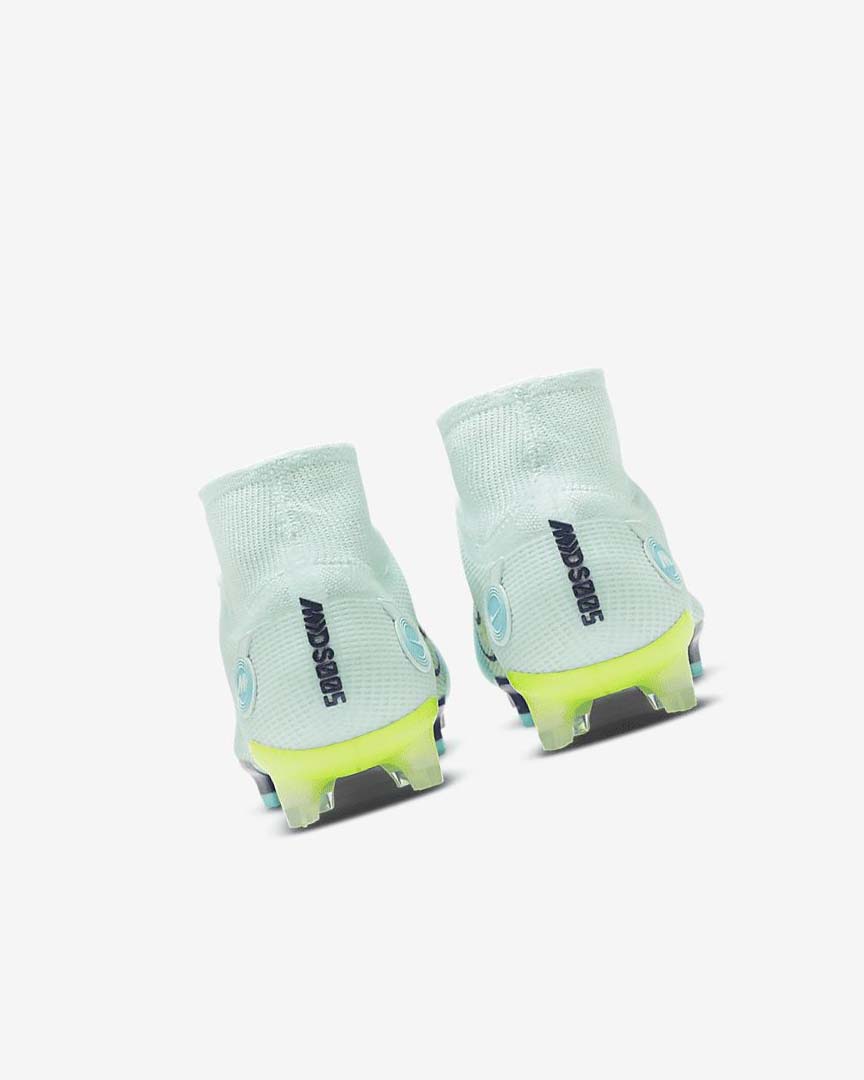 Green / Purple / Green Nike Mercurial Dream Speed Superfly 8 Elite FG Women's Soccer Cleats | CA_3048