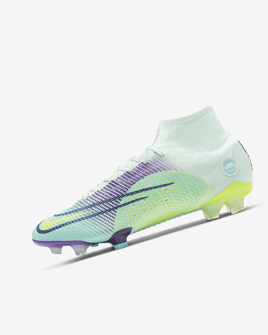 Green / Purple / Green Nike Mercurial Dream Speed Superfly 8 Elite FG Women\'s Soccer Cleats | CA_3048
